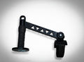 True Form 2-in-1 cable machine attachment for triceps pushdowns and biceps curls, front view on white background